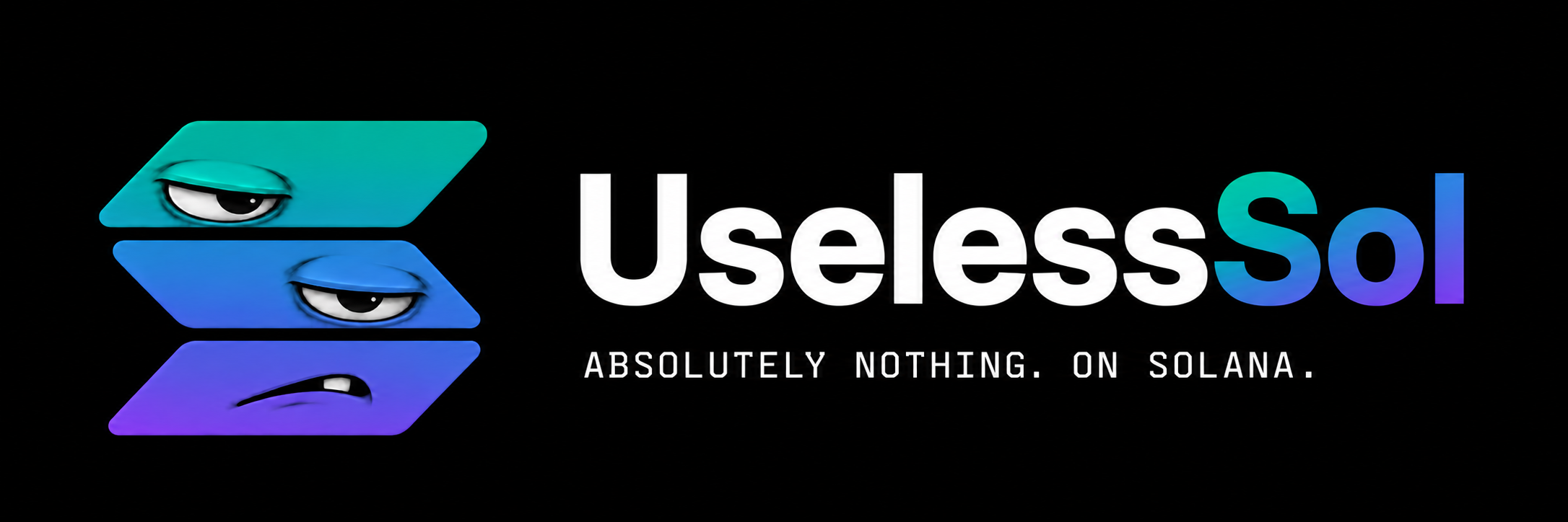 Useless SOL banner — absolutely nothing, on Solana